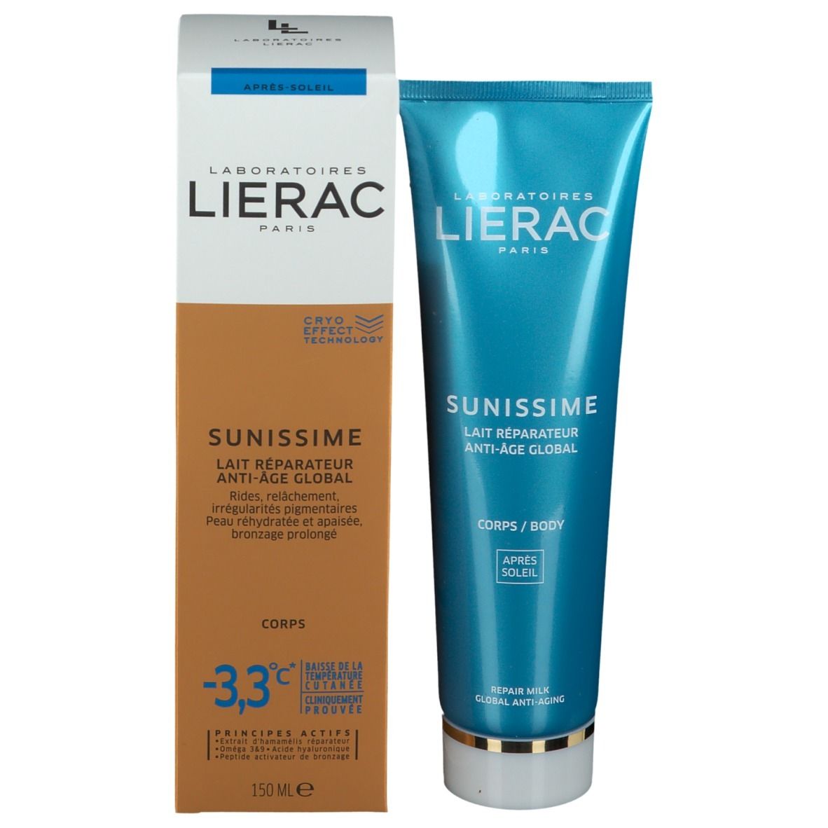 Lierac Sunissime Latte Per Il Corpo Riparatore Idratante - Doposole
