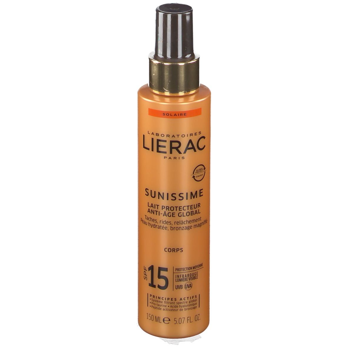 Lierac Sunissime Latte Per Il Corpo Protettore Energizzante SPF15