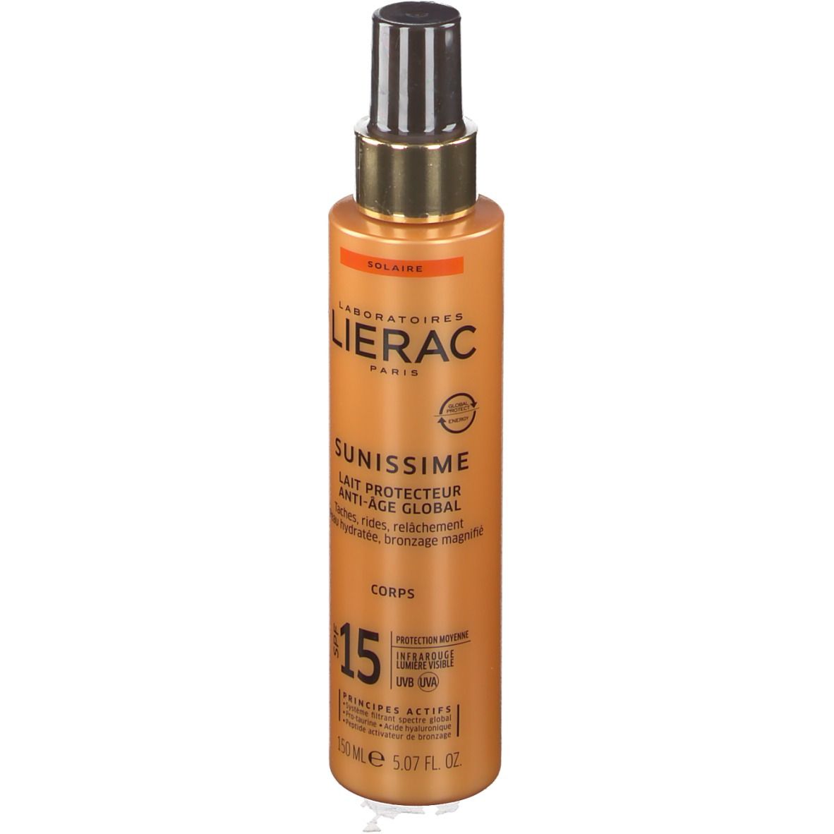 Lierac Sunissime Latte Per Il Corpo Protettore Energizzante SPF15