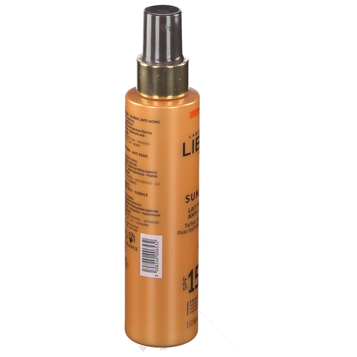 Lierac Sunissime Latte Per Il Corpo Protettore Energizzante SPF15