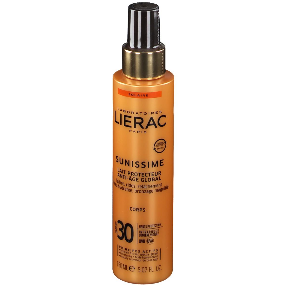 Lierac Sunissime Latte Per Il Corpo Protettore Energizzante SPF30