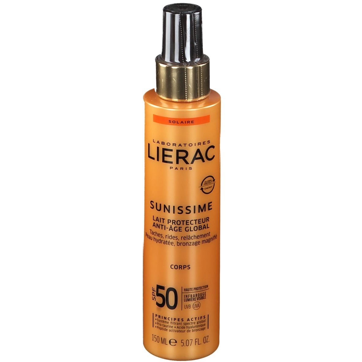 Lierac Sunissime Latte Per Il Corpo Protettore Energizzante SPF50