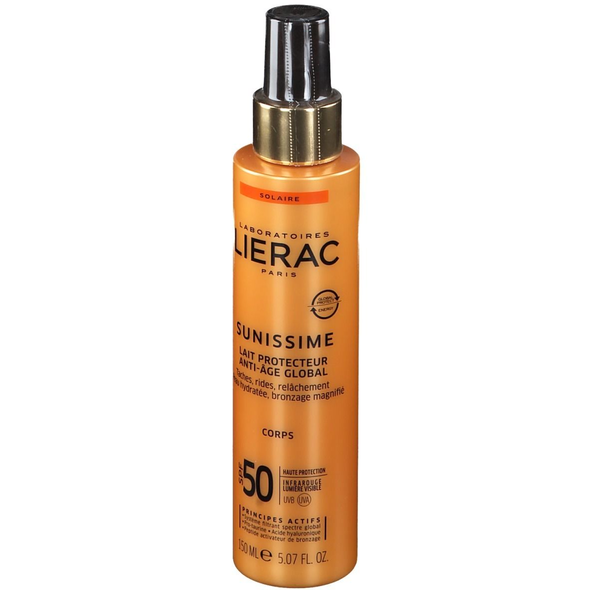Lierac Sunissime Latte Per Il Corpo Protettore Energizzante SPF50