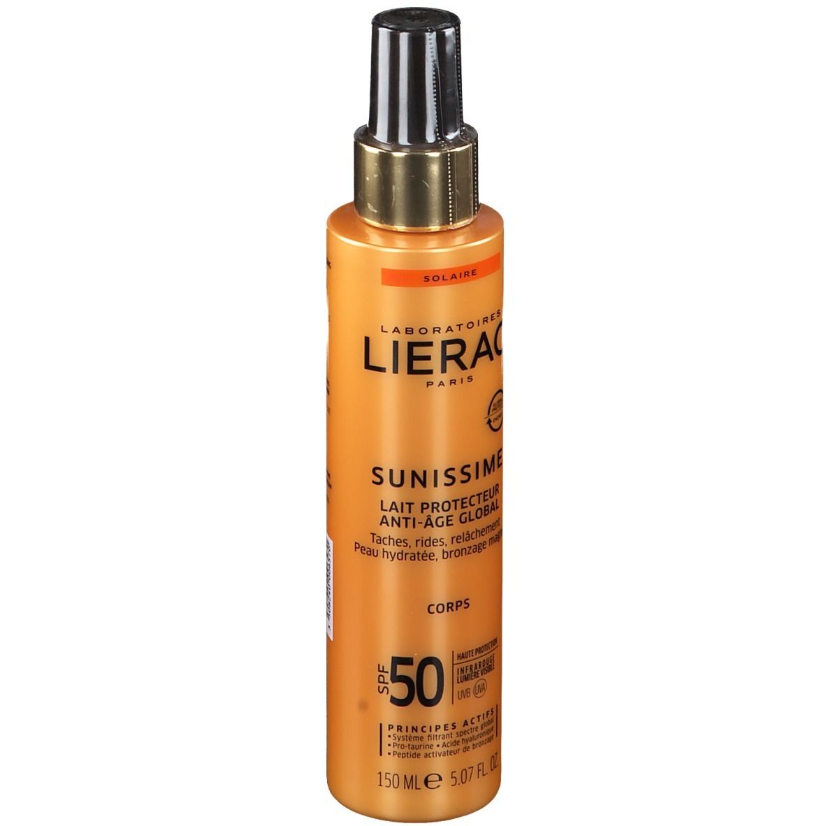 Lierac Sunissime Latte Per Il Corpo Protettore Energizzante SPF50
