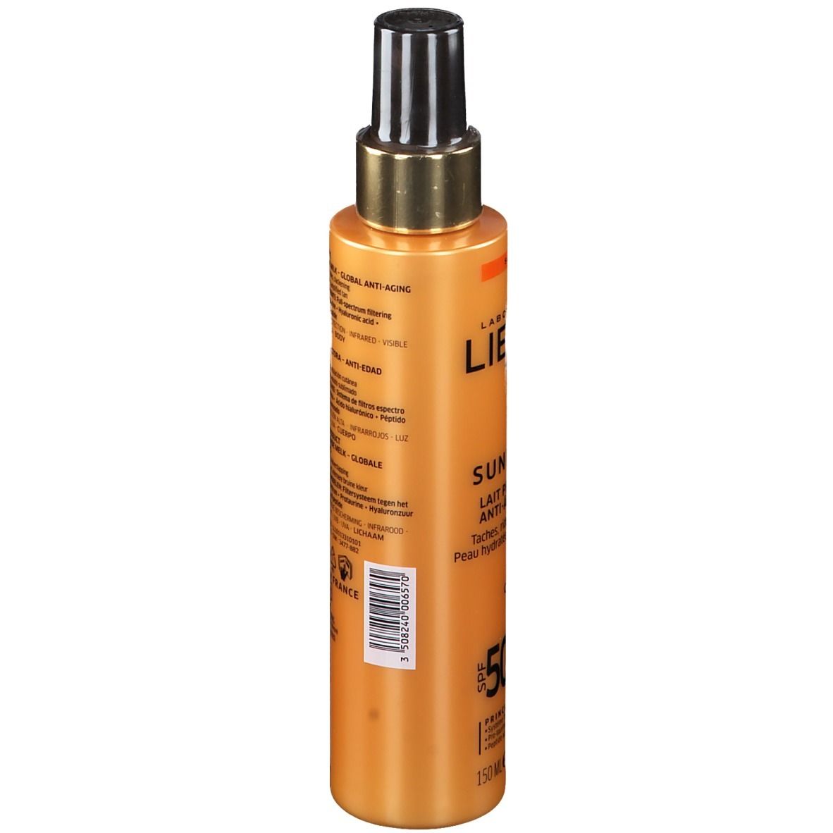 Lierac Sunissime Latte Per Il Corpo Protettore Energizzante SPF50