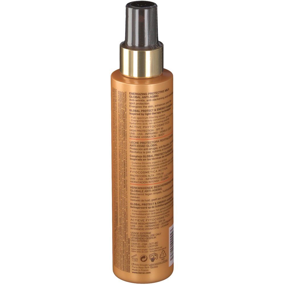 Lierac Sunissime Latte Per Il Corpo Protettore Energizzante SPF50