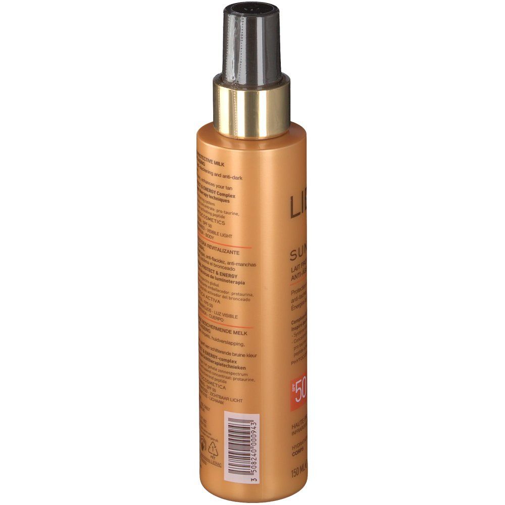 Lierac Sunissime Latte Per Il Corpo Protettore Energizzante SPF50
