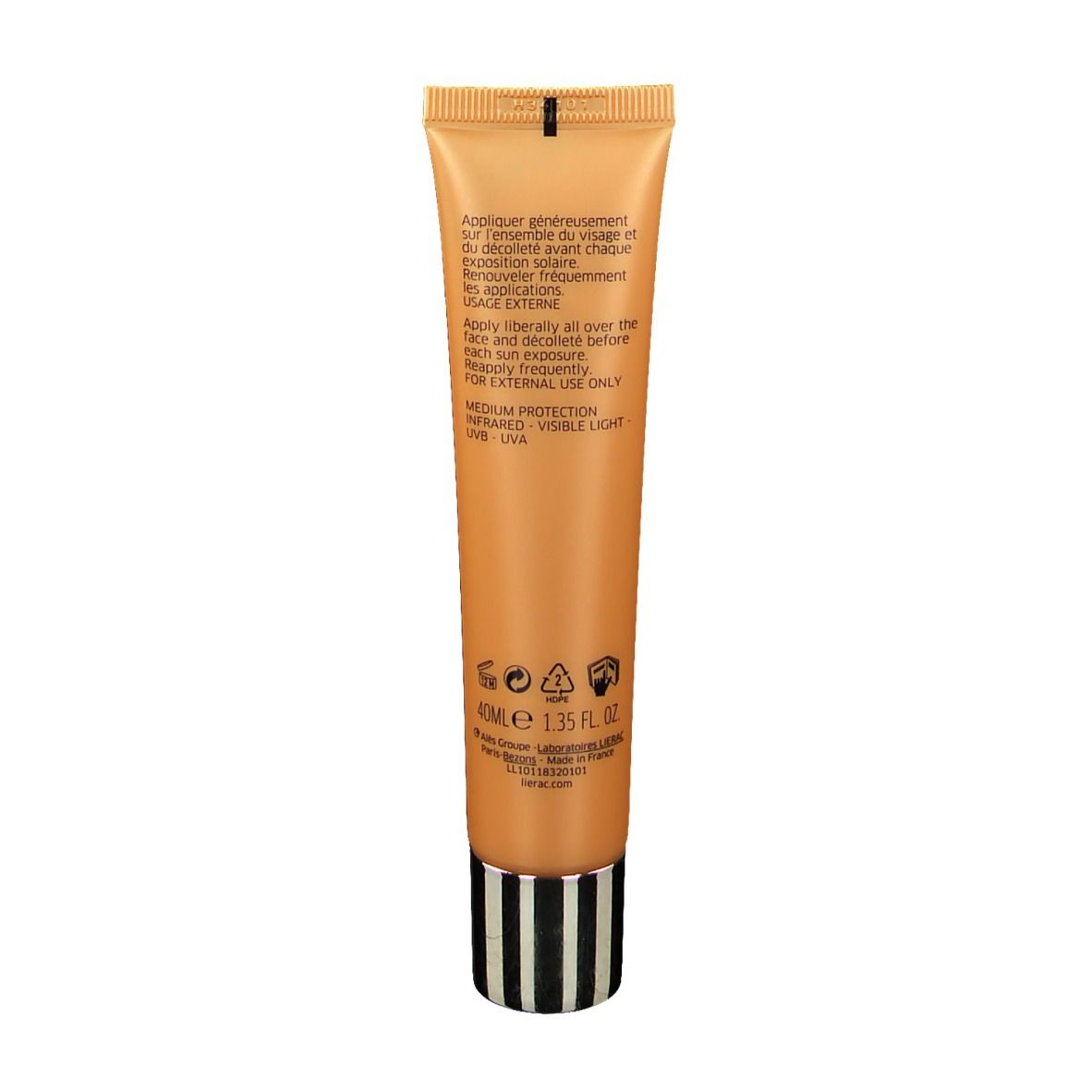 Lierac Sunissime Fluido Protettore Energizzante Viso SPF 15