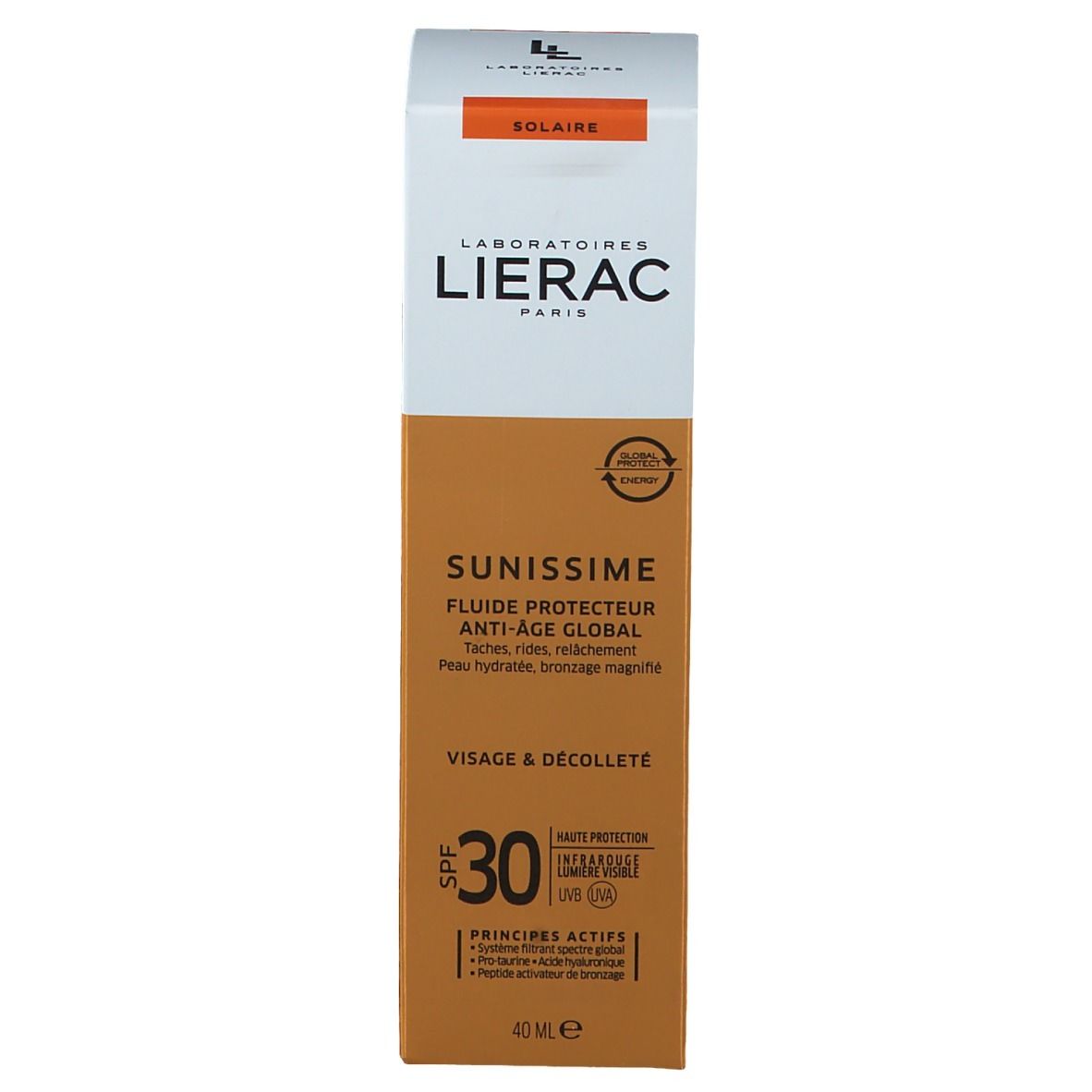 Lierac Sunissime Fluido Protettore Energizzante Viso SPF30