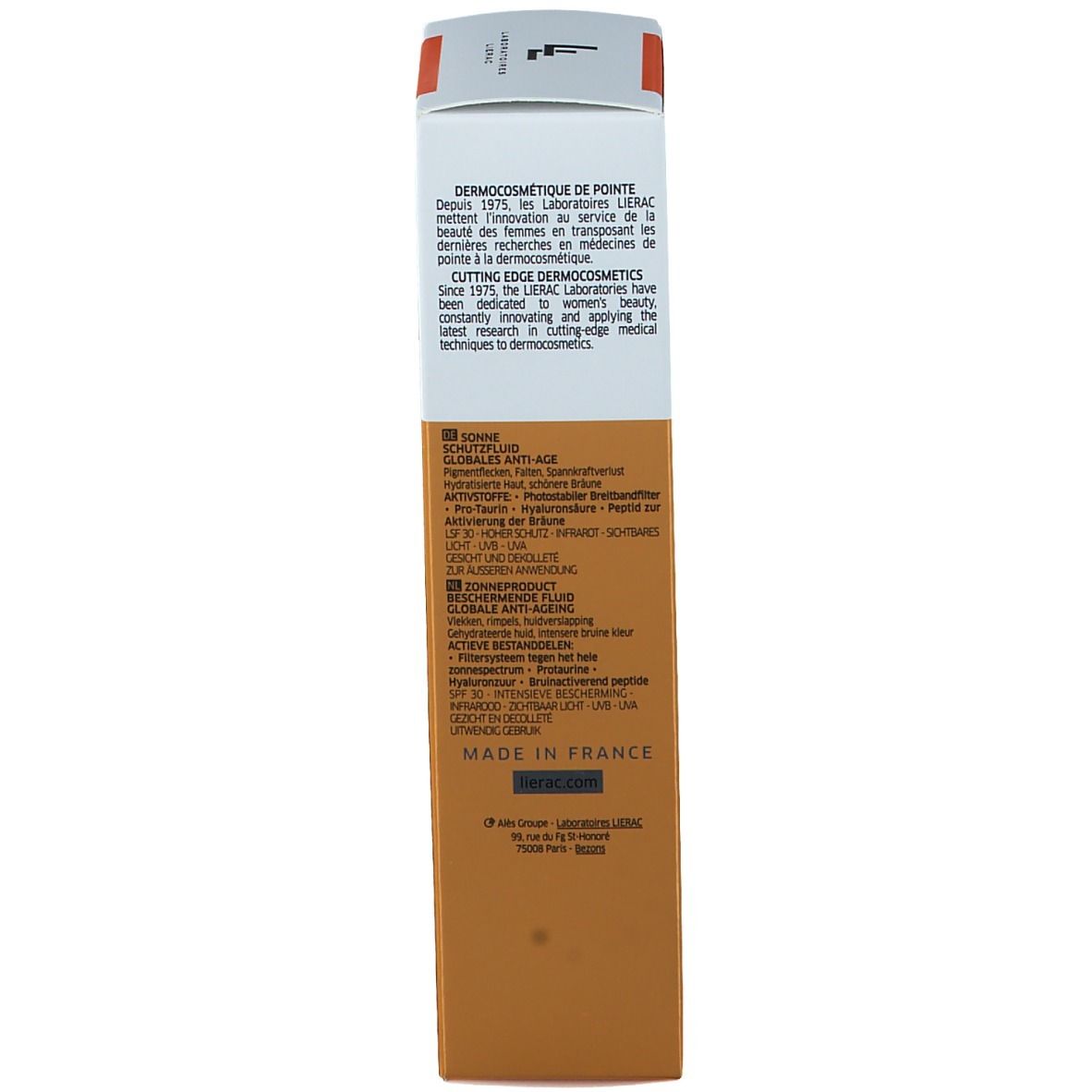Lierac Sunissime Fluido Protettore Energizzante Viso SPF30