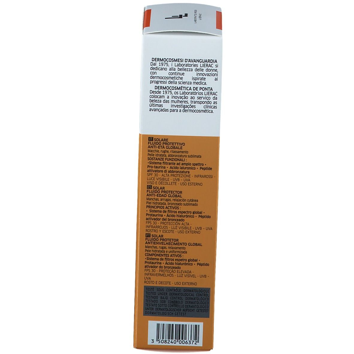 Lierac Sunissime Fluido Protettore Energizzante Viso SPF30