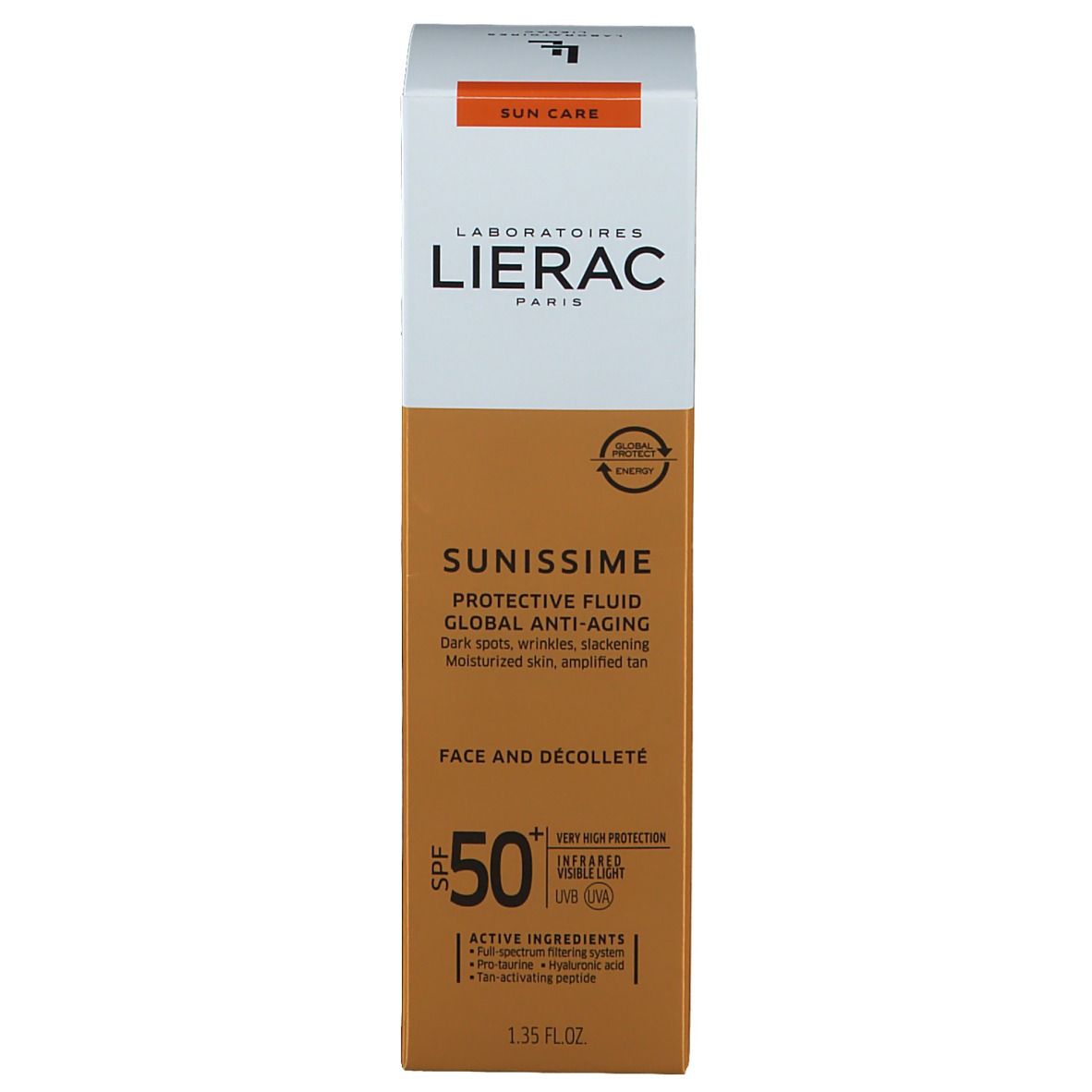 Lierac Sunissime Fluido Protettore Energizzante Viso SPF50
