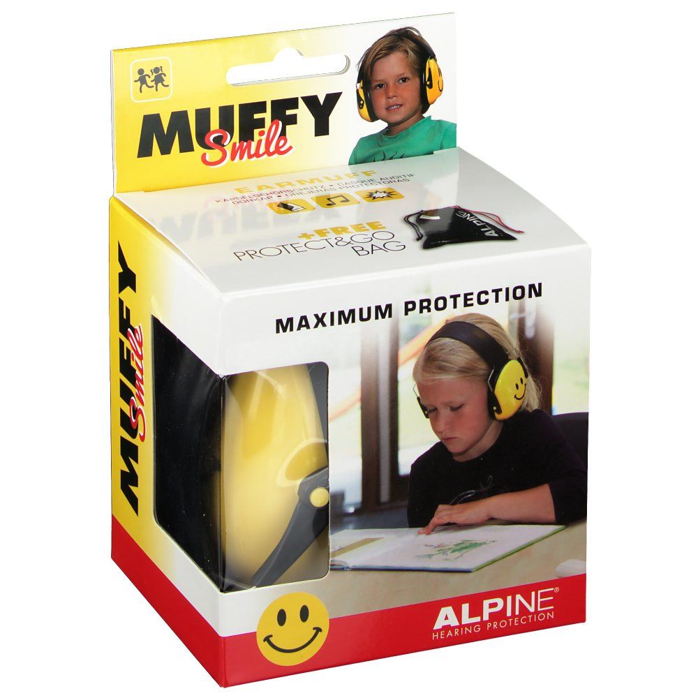 Alpine Muffy Kids Cuffia Giallo