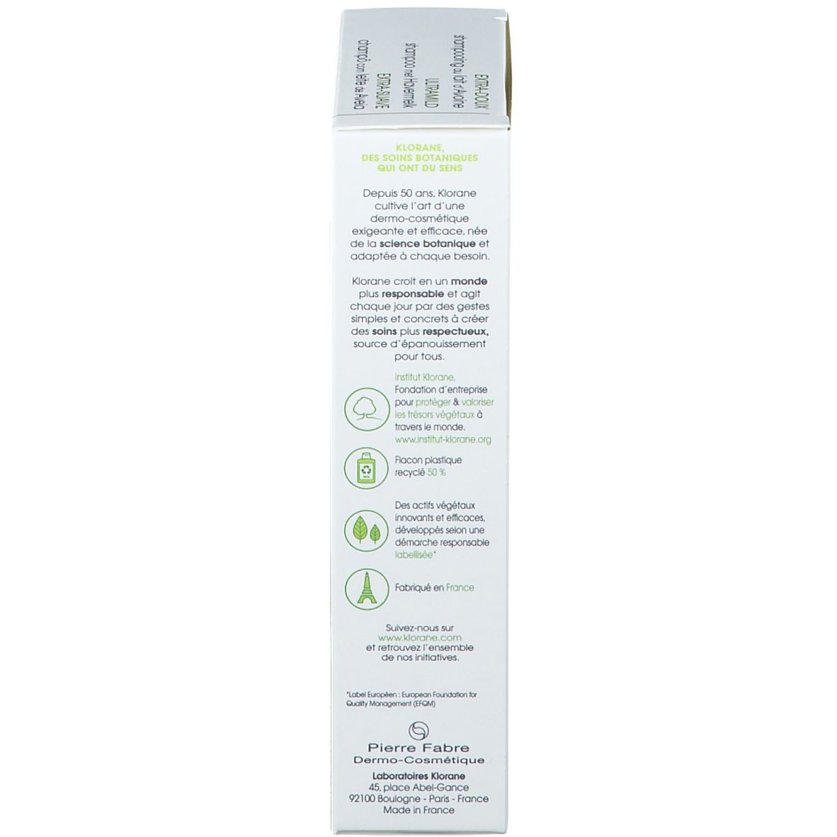Klorane Shampoo Latte Avena