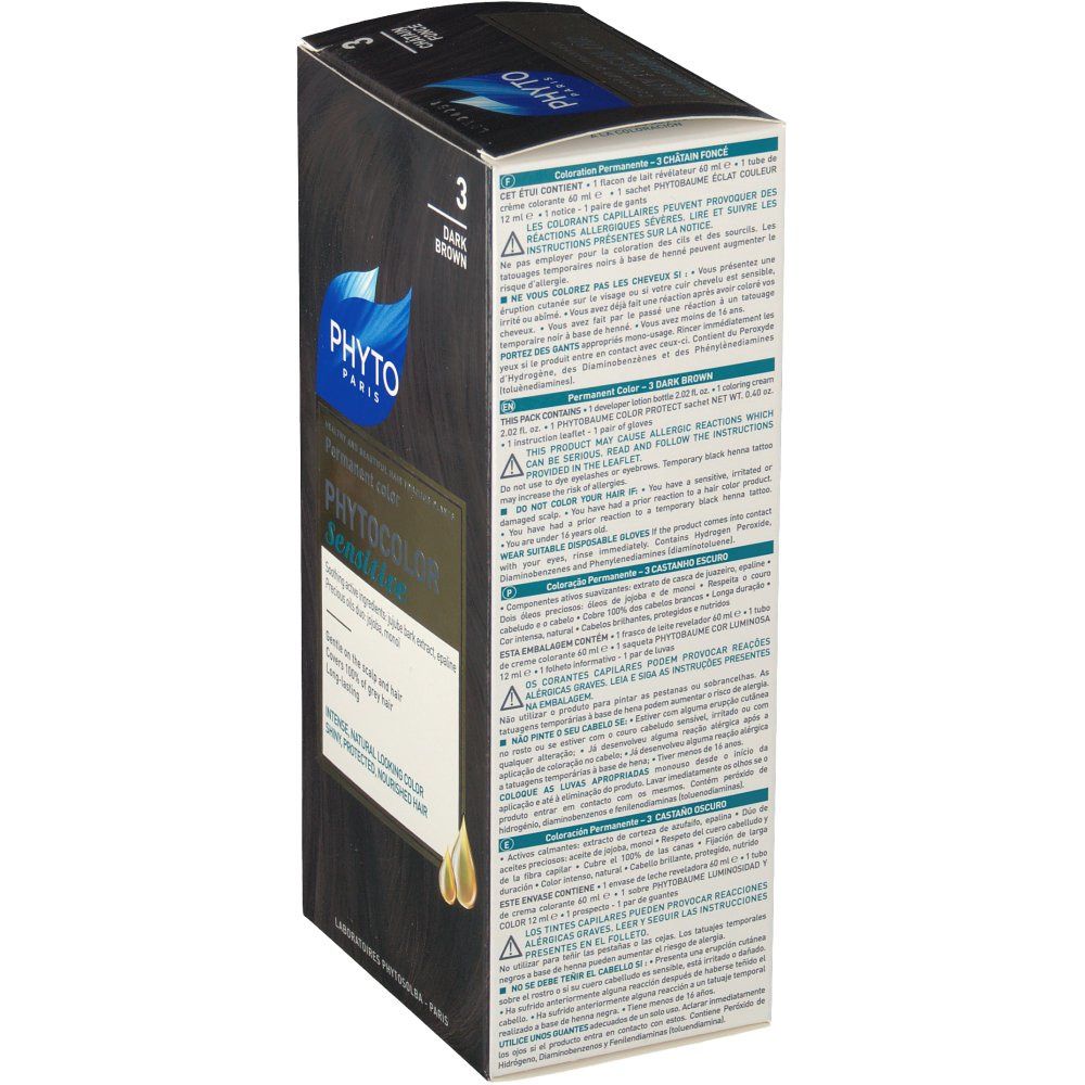 Phytocolor Sensitive 3 Marrone Scuro