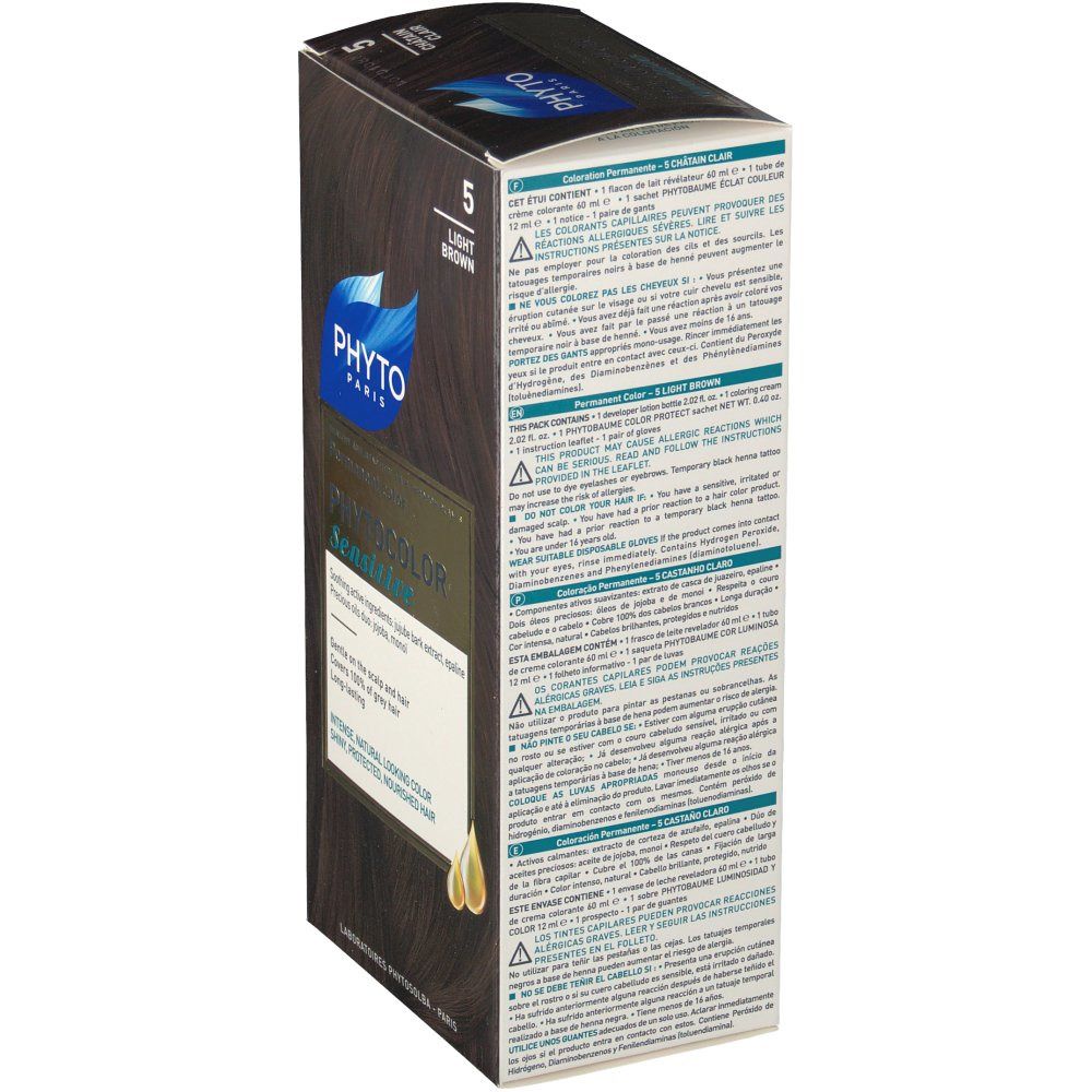 Phytocolor Sensitive 5 Marrone Chiaro