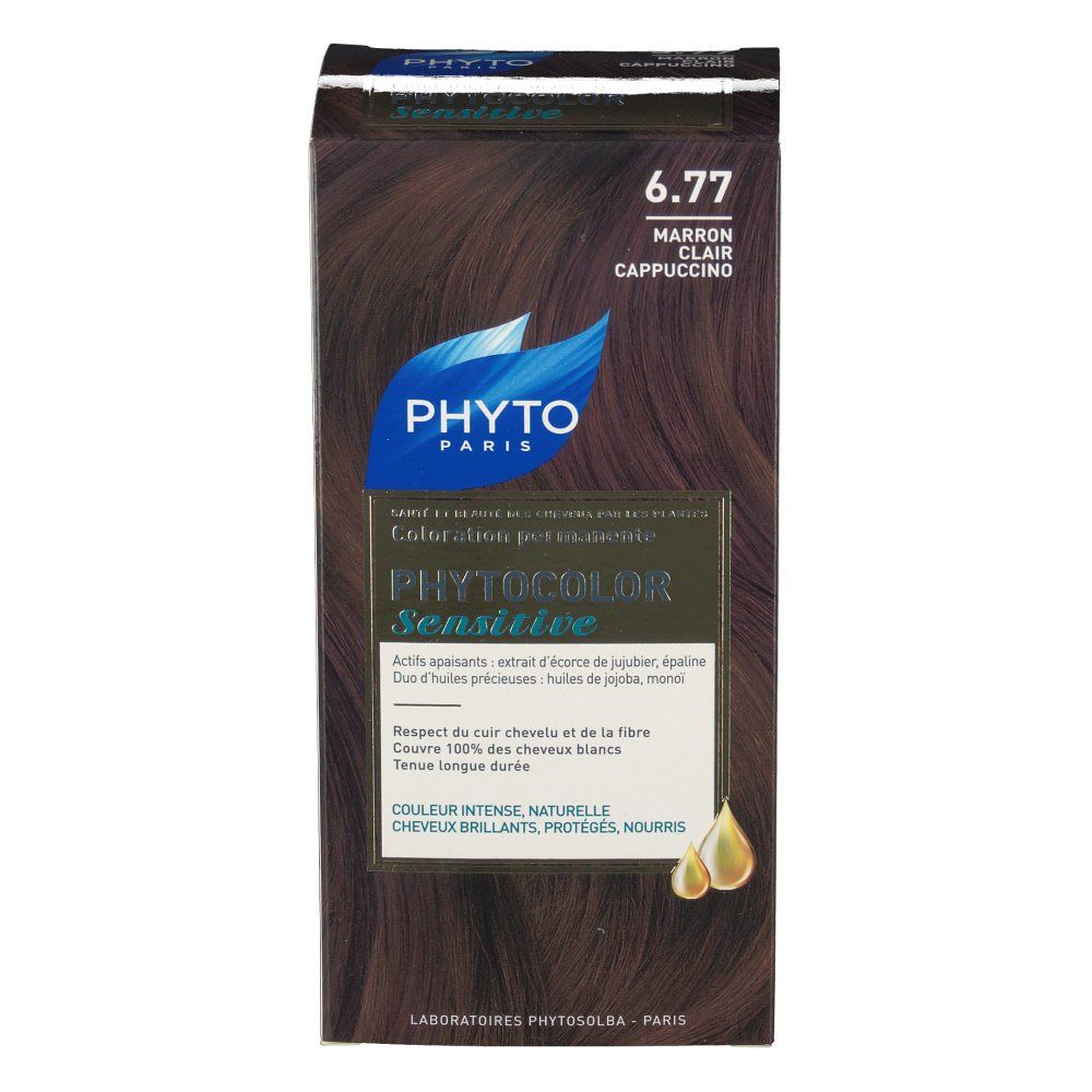 Phytocolor Sensitive 6.77 Marrone Chiaro Cappucino