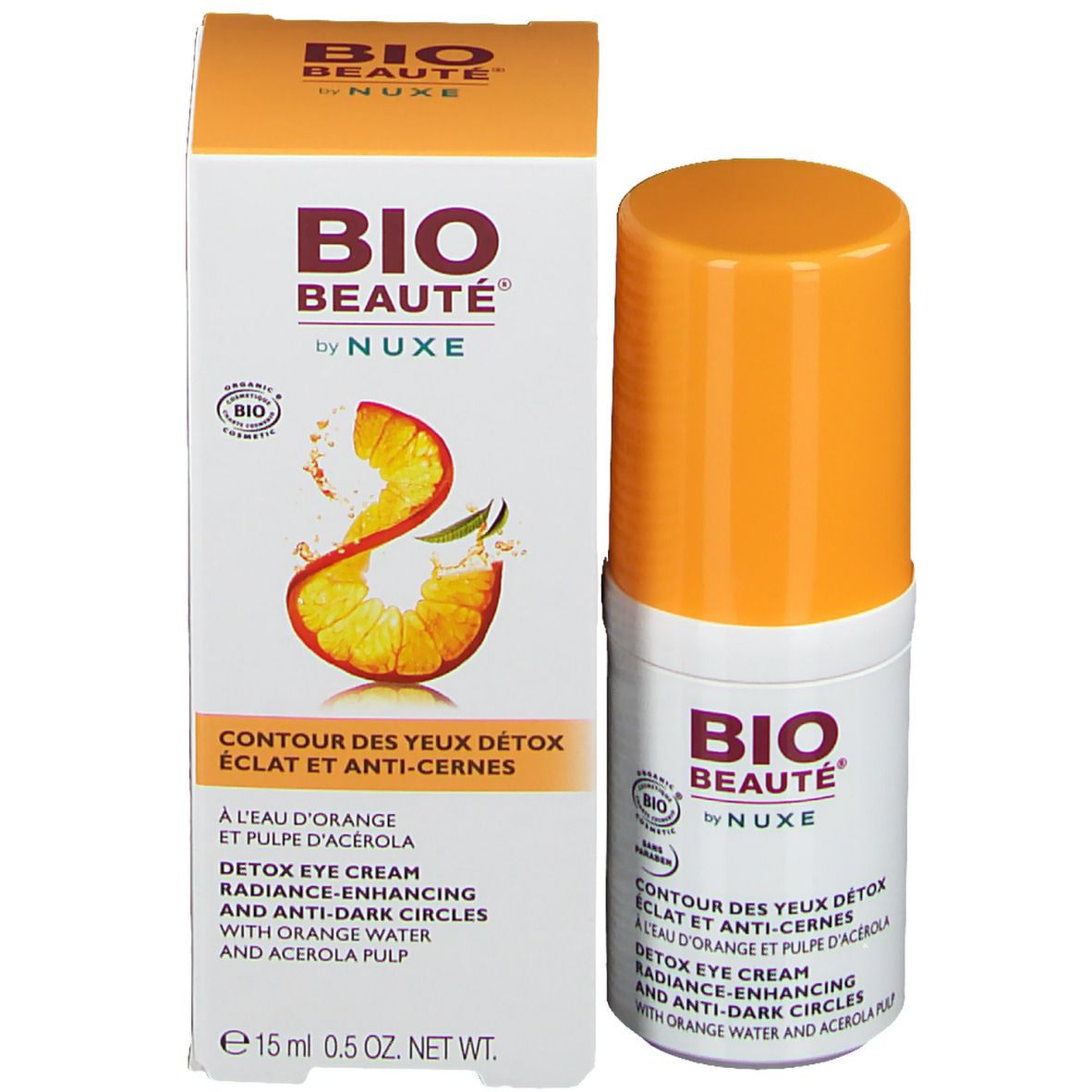 BIO BEAUTÉ by NUXE Contorno Occhi Detox Luminosità e Anti-Occhiaie