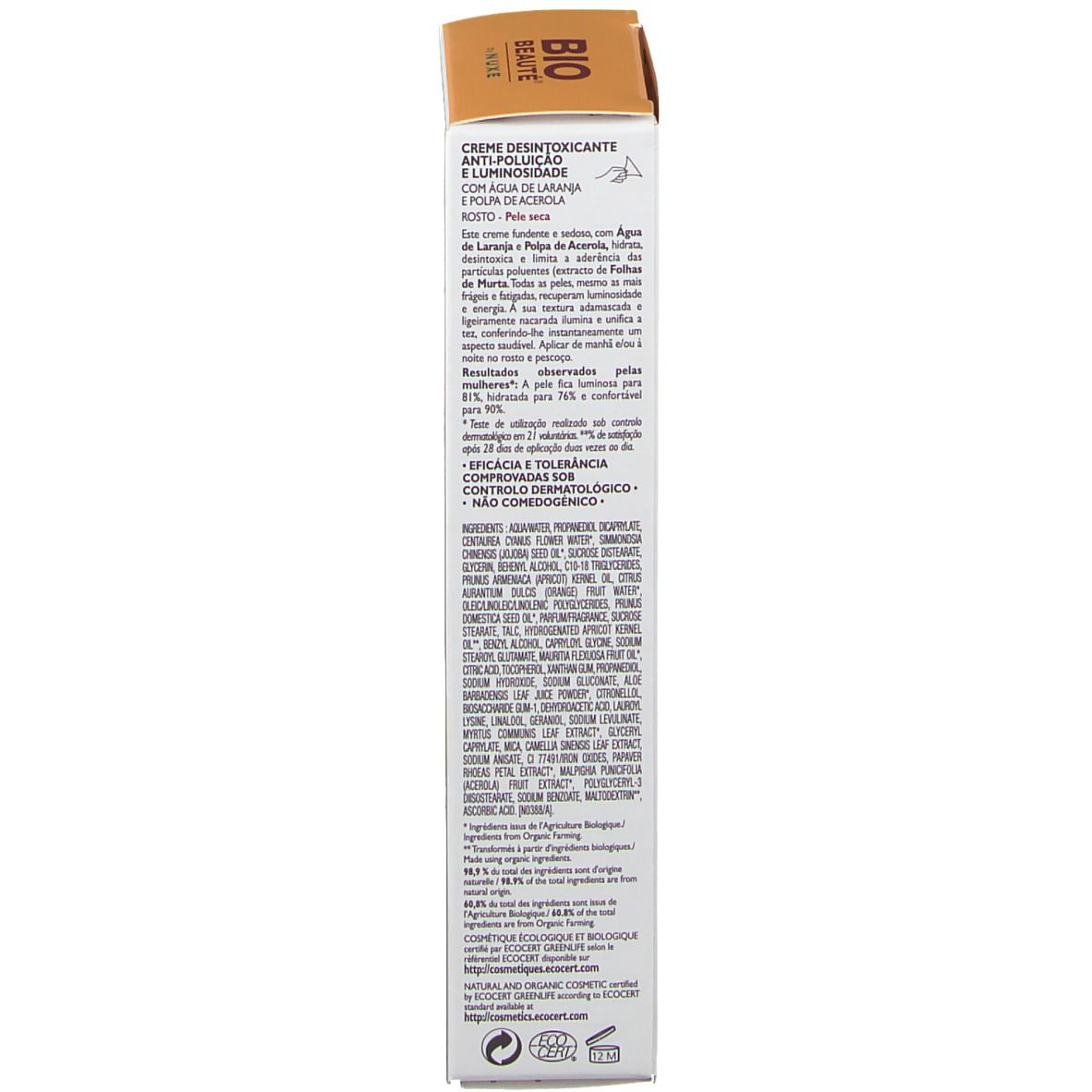 Bio Beauté By Nuxe Detox Cream Anti-Pollution and Glow