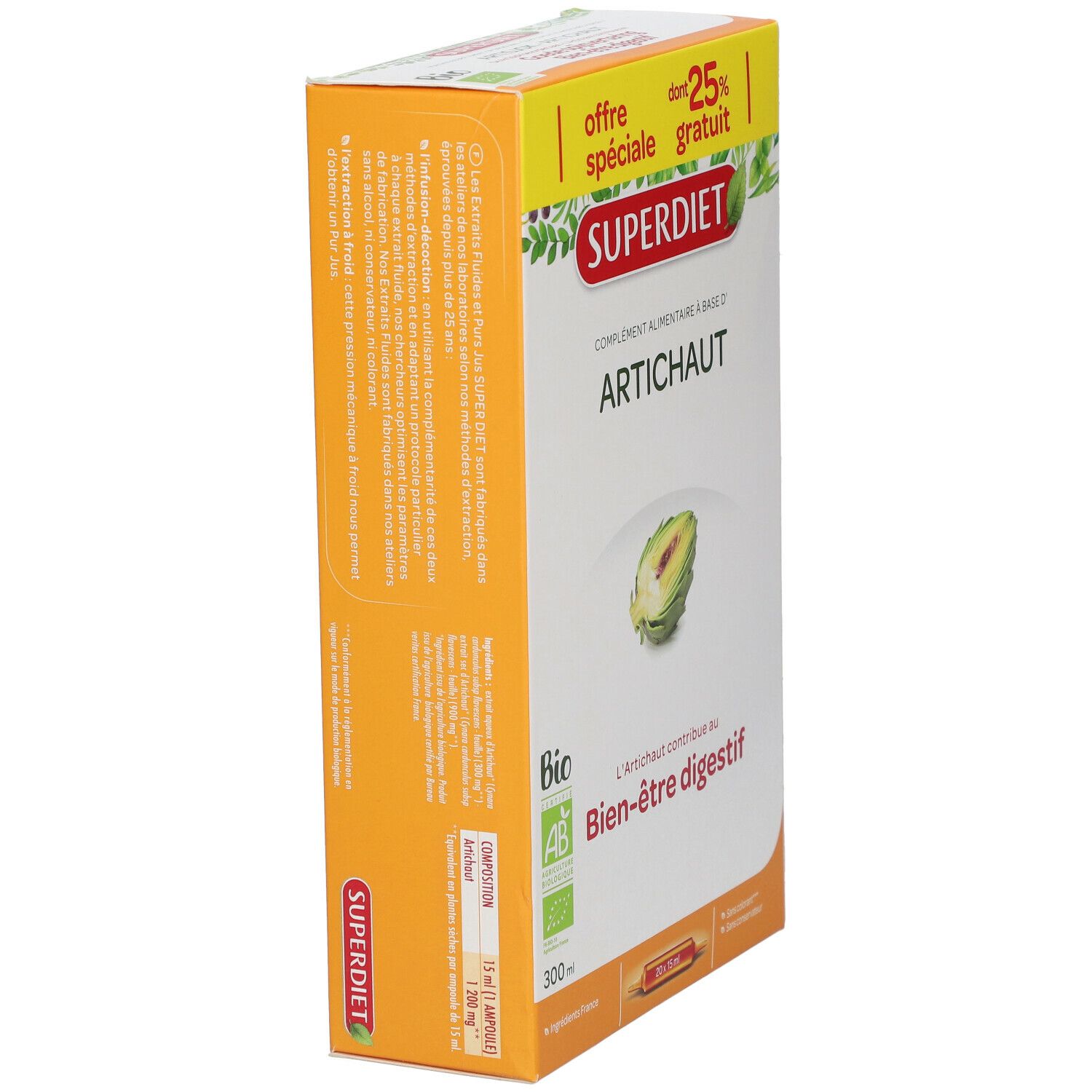 Super Diet Carciofo Bio +25% GRATIS