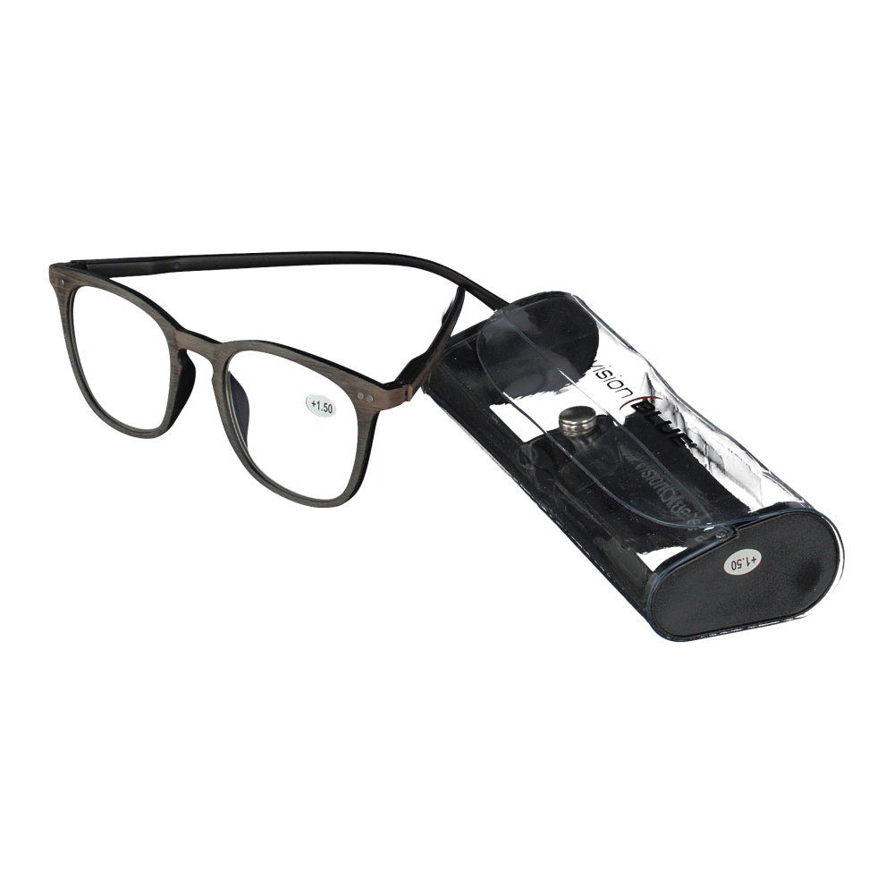 Pharma Glasses VisionBlue PC02 Marrone +1.50