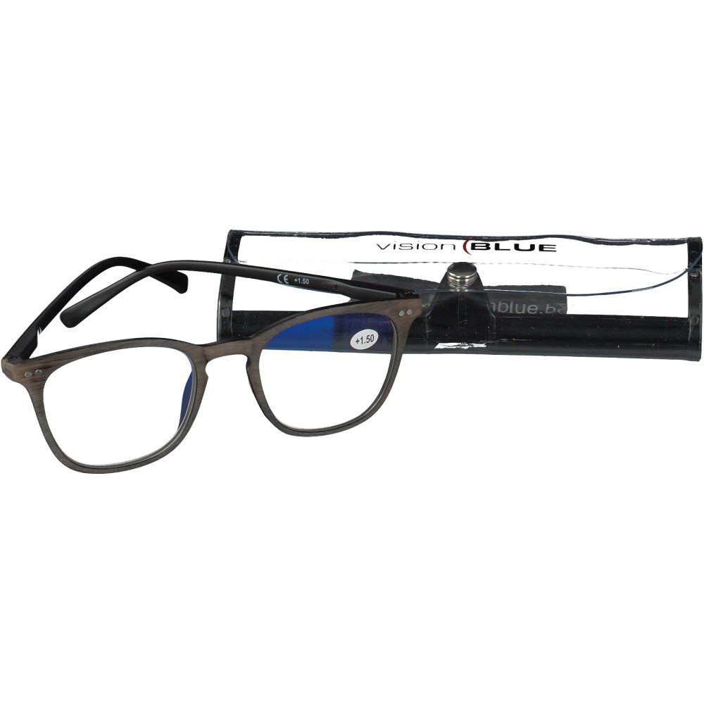 Pharma Glasses VisionBlue PC02 Marrone +1.50