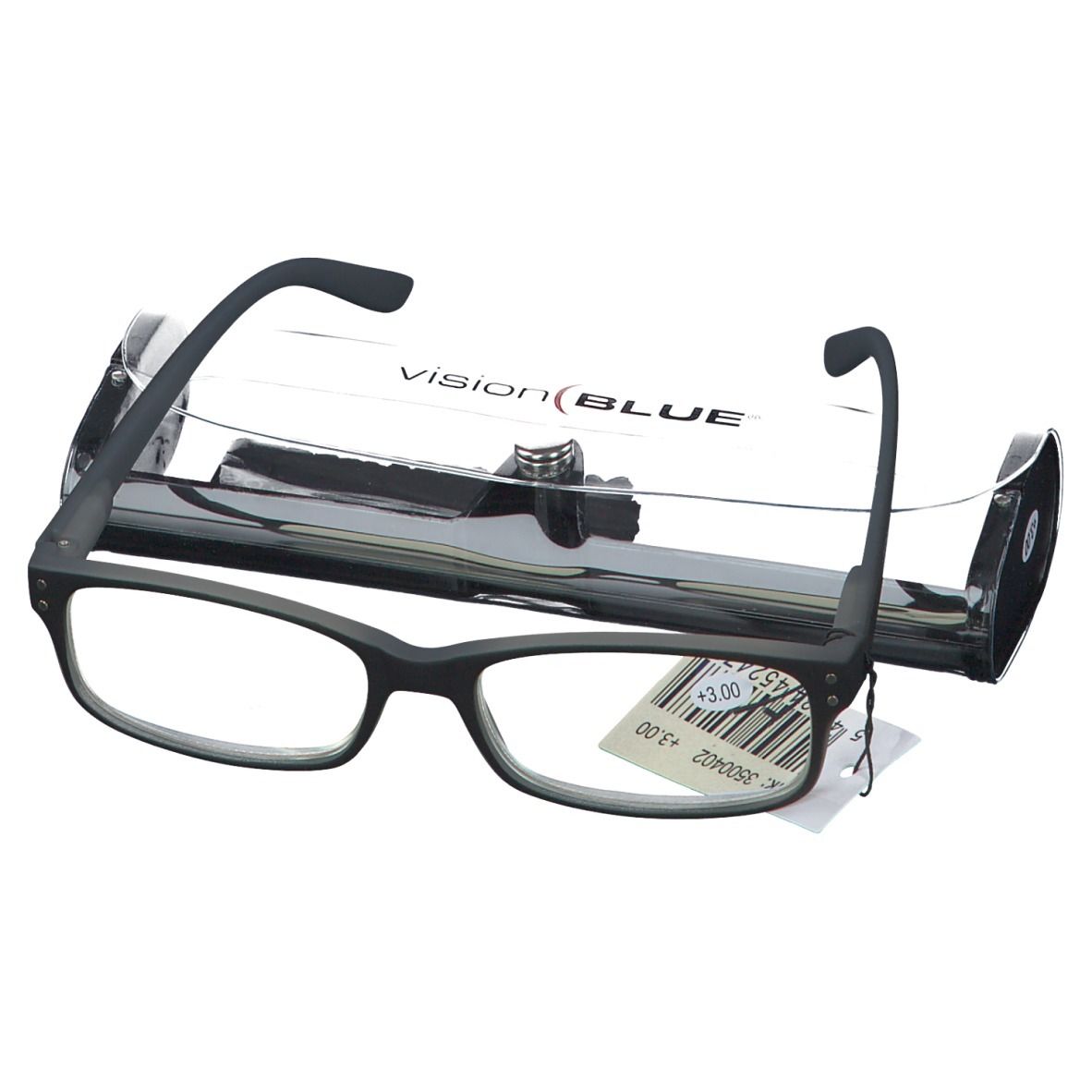 Pharma Glasses VisionBlue PC01 Nero +3.00