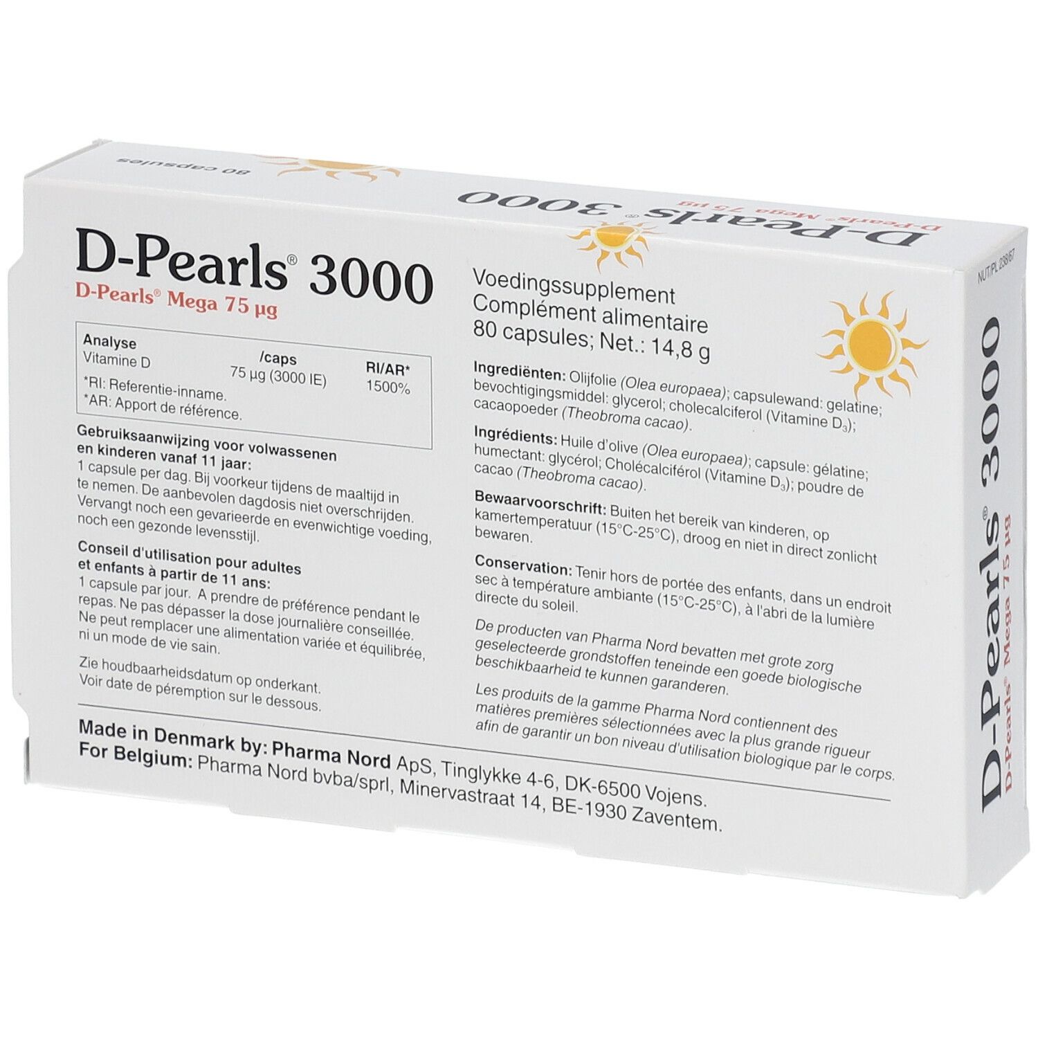 Pharma Nord D-Pearls 3000