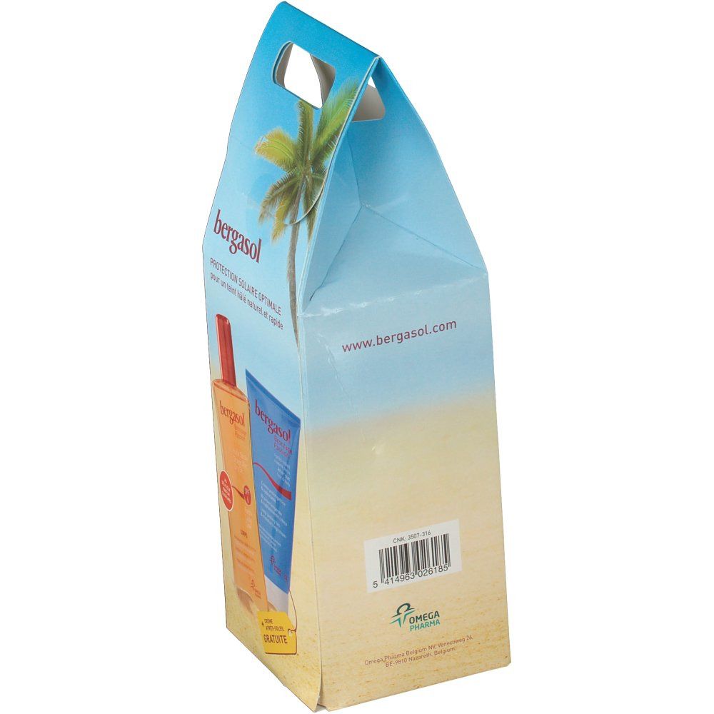 Bergasol Box Abbronzatura Olio Secco