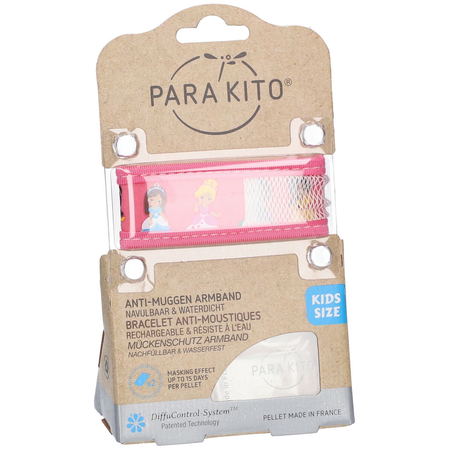 Para'Kito Anti Zanzara Polsino Kids Principessa Ricaricabile