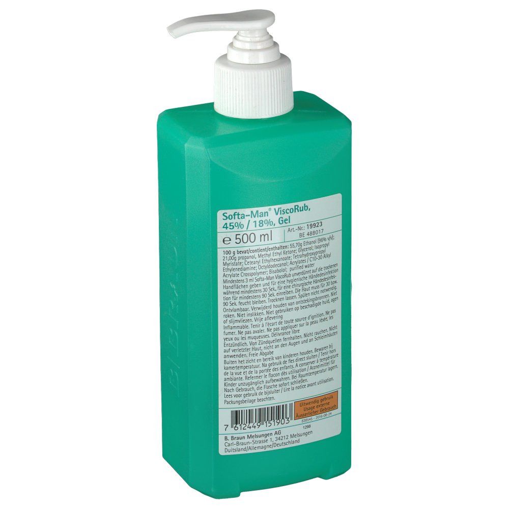 Softa-Man® ViscoRub Gel con pompa dosatrice