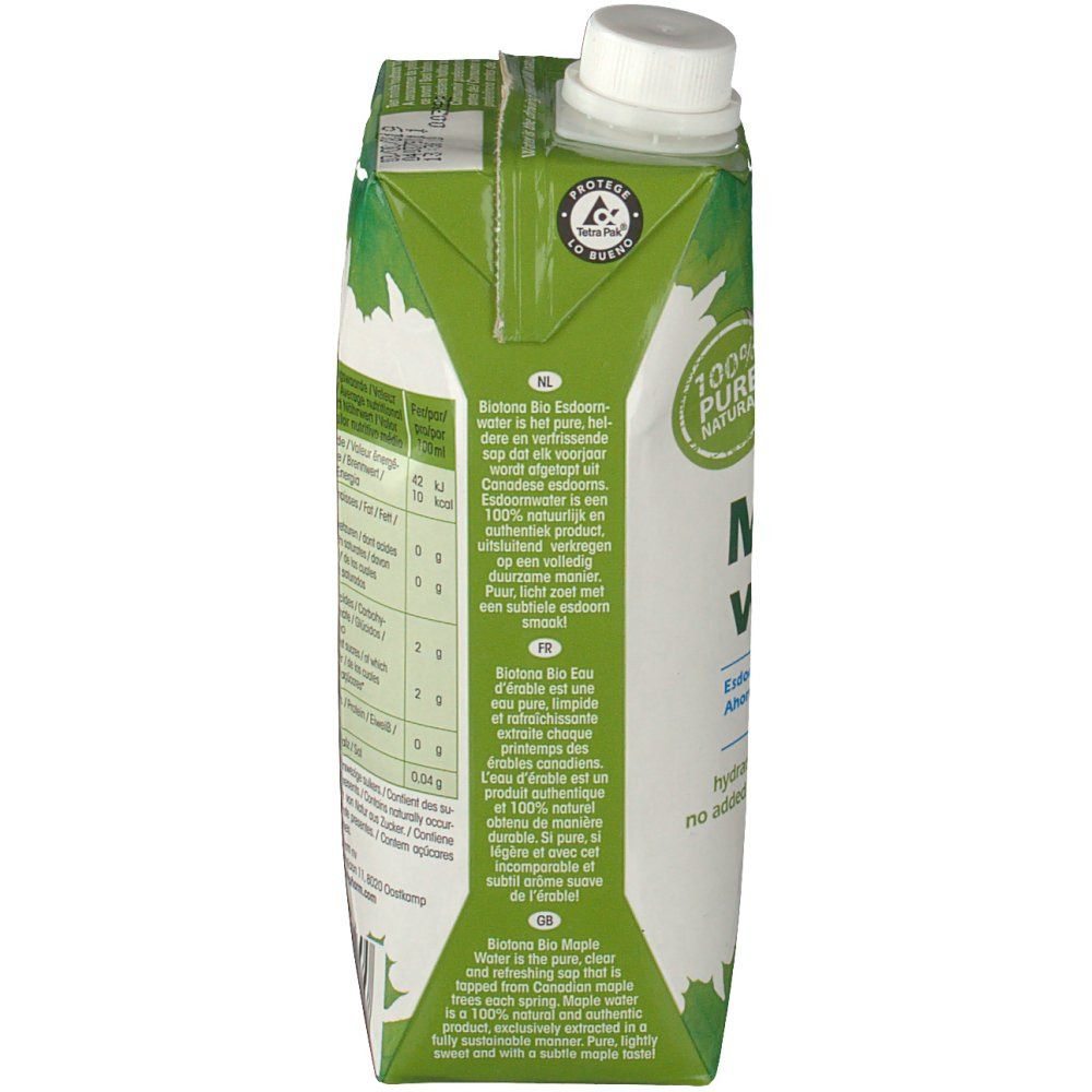 Confezione con testo in tedesco, francese, italiano e olandese. Contiene descrizione del prodotto e informazioni.