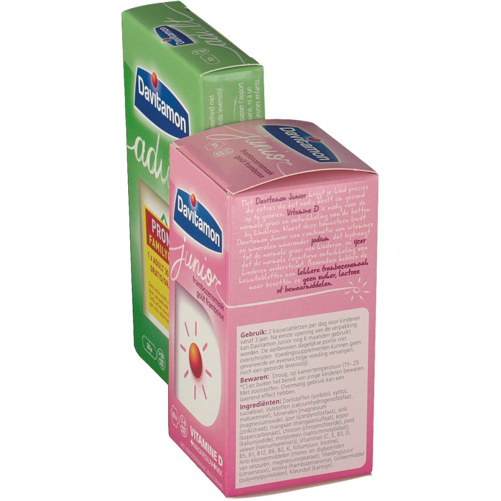 Davitamon Junior Lampone + Adulto GRATIS