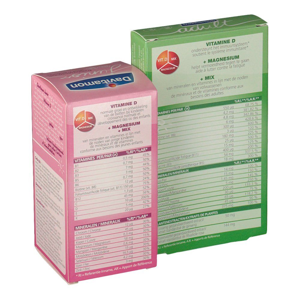 Davitamon Junior Lampone + Adulto GRATIS