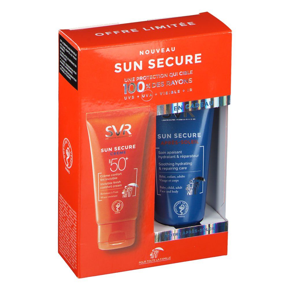 SVR Sun Secure Crème SPF50+ + Sun Secure Après-Soleil​