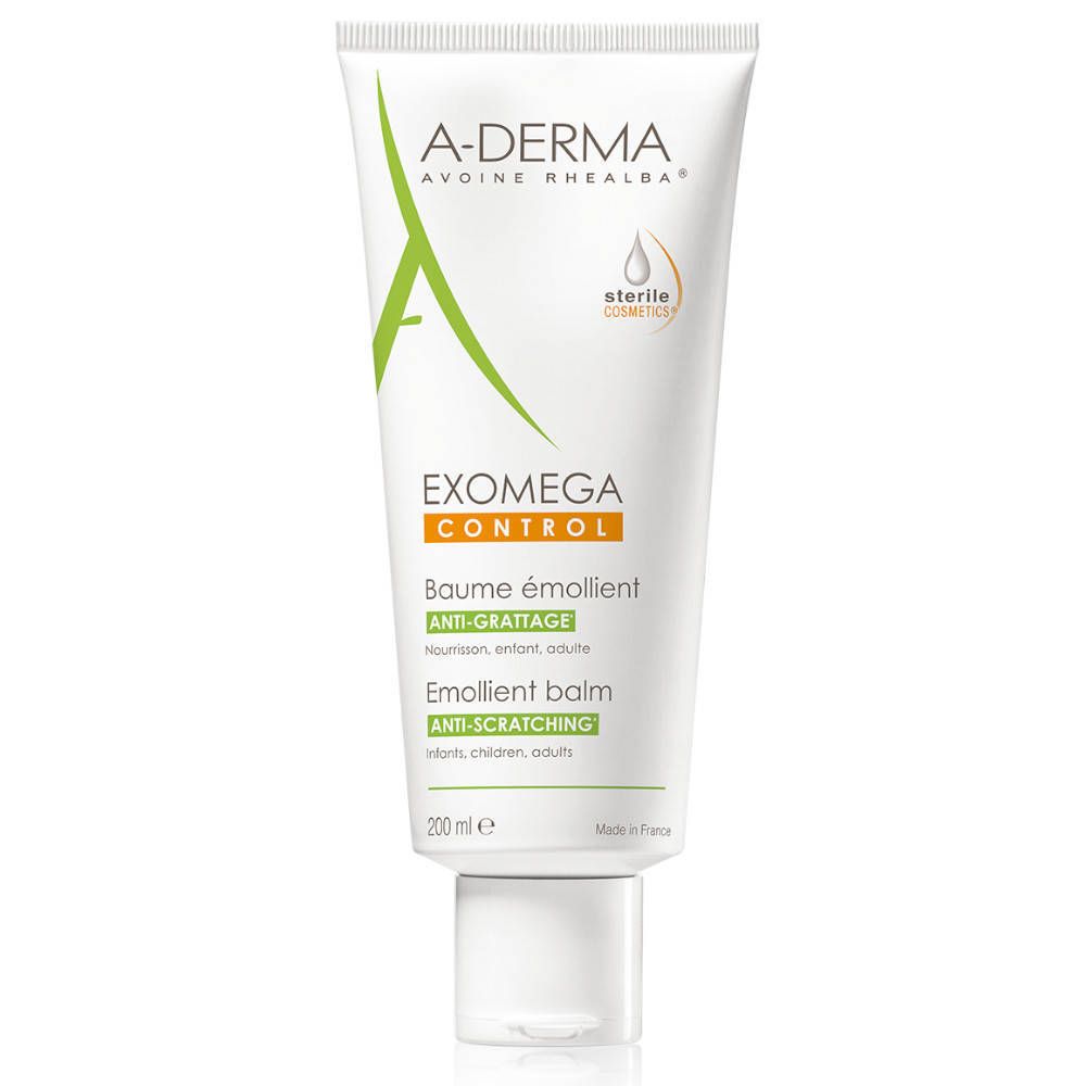 A-Derma EXOMEGA Control Emollient Balm Sterile Cosmetics