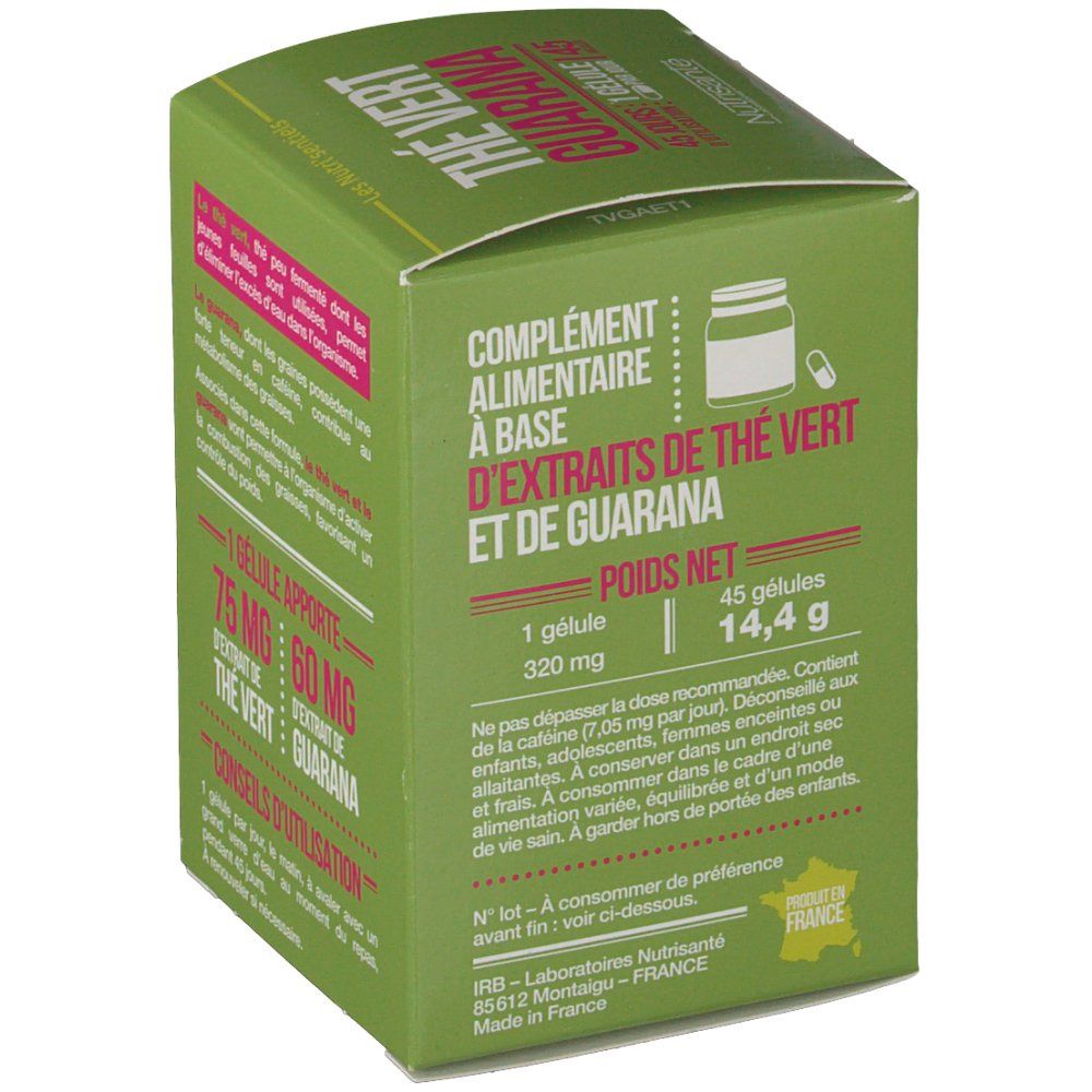 Les Nutri'sentiels Tè Verde Guarana