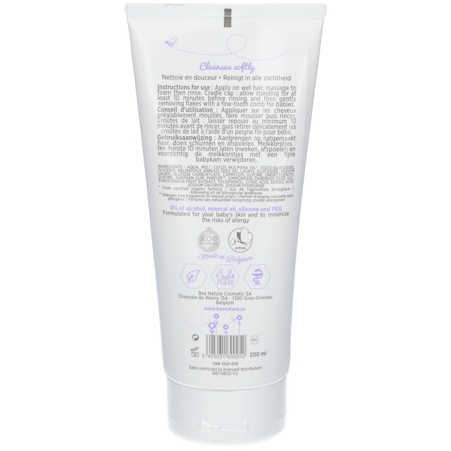 Babee Nature Shampoo Croste Da Latte