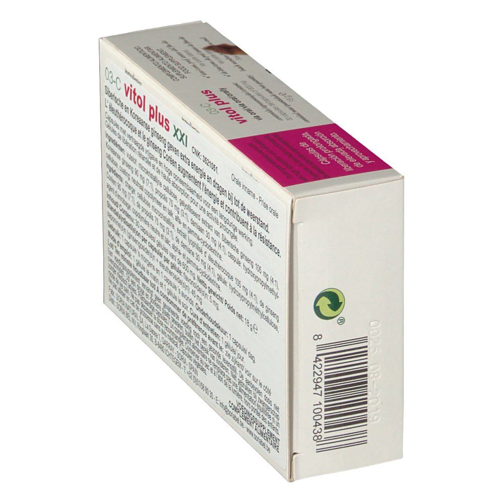 Soria Natural 3-C Vitol Plus XXI