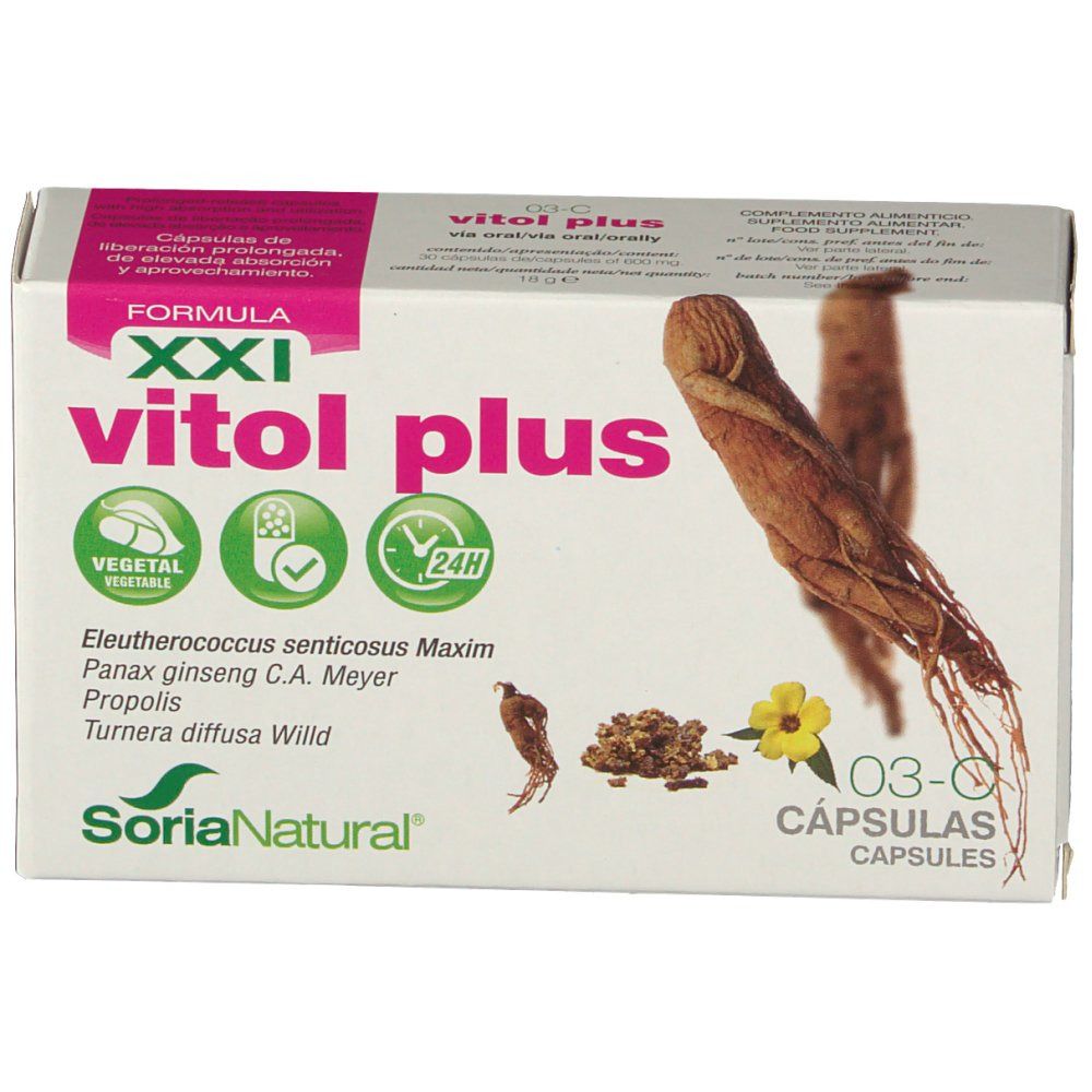 Soria Natural 3-C Vitol Plus XXI