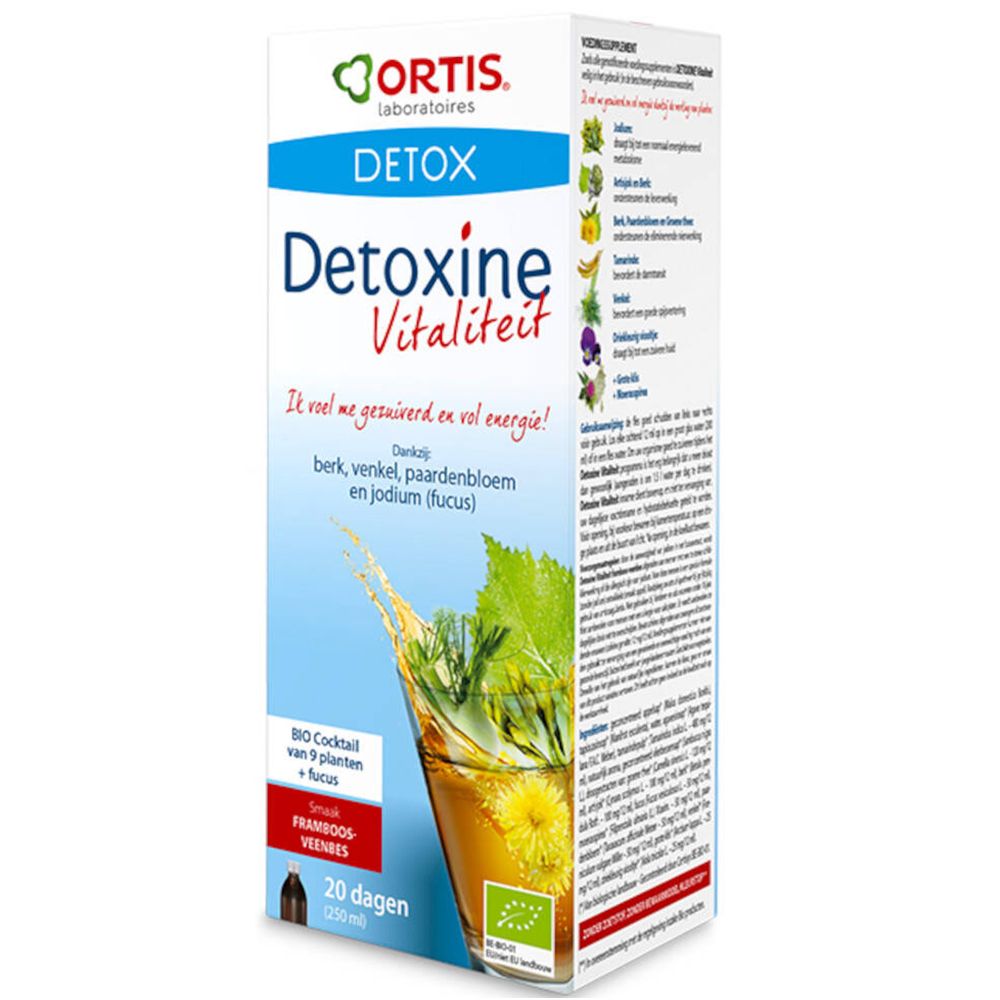 Ortis MethodDraine Detoxine Bio Lampone-Mirtillo Rosso