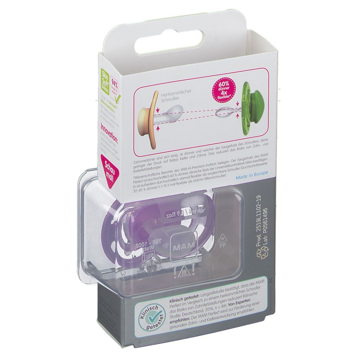 Mam Ciuccio Perfect Fille 16Mesi+