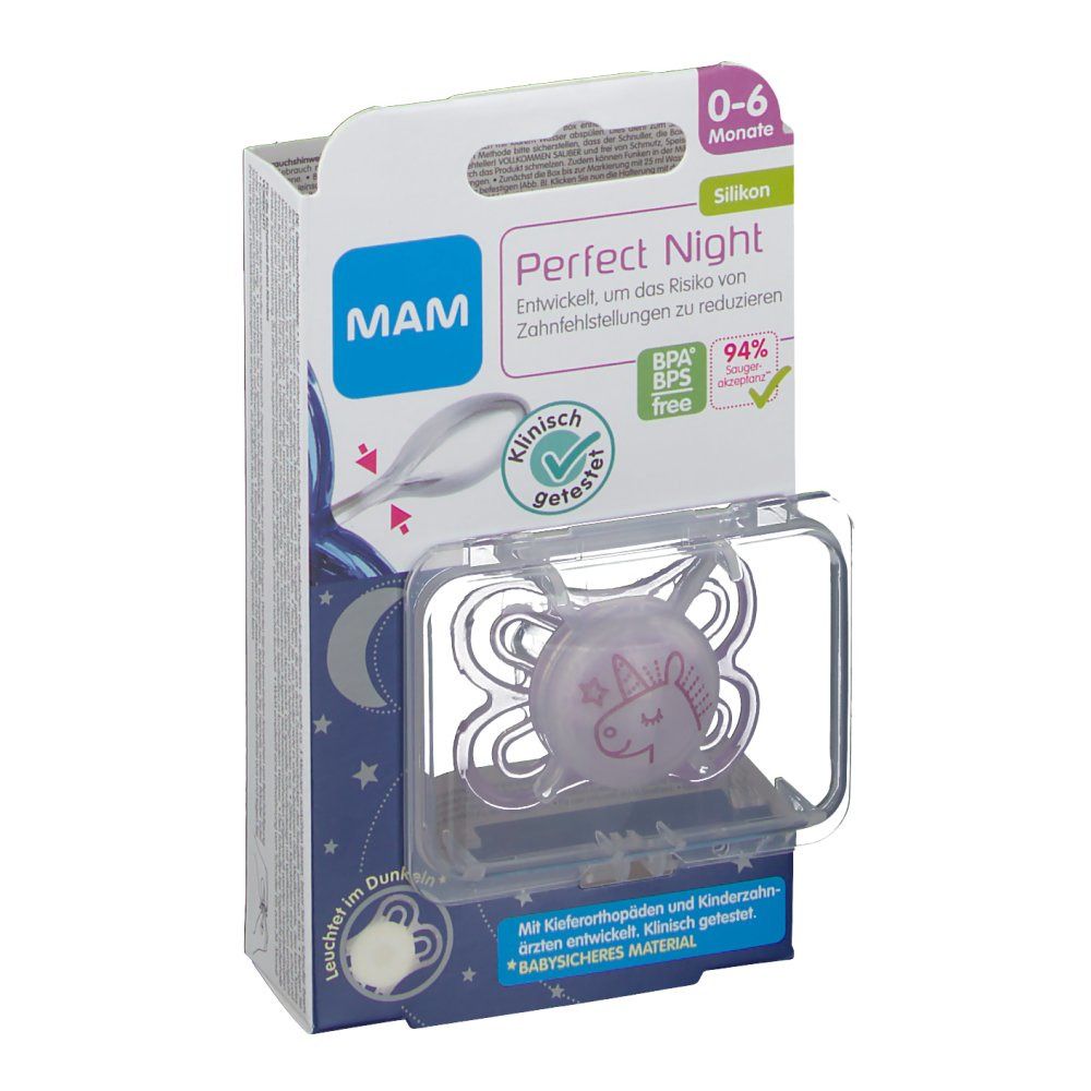 Mam Ciuccio Perfect Night Bambina 0-6Mesi