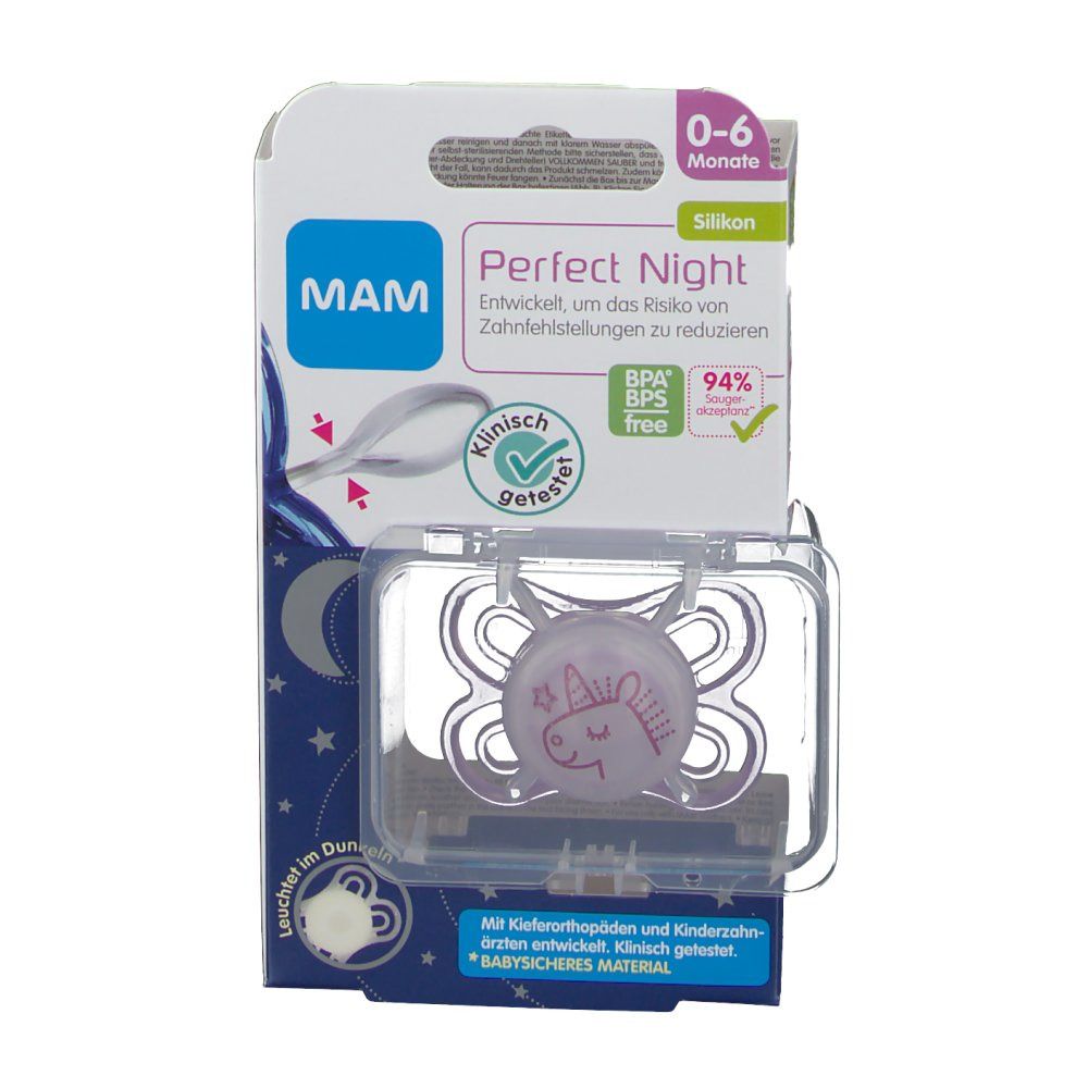 Mam Ciuccio Perfect Night Bambina 0-6Mesi