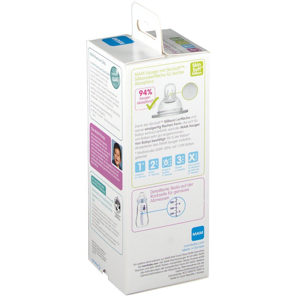 Mam Biberon Feel Good Ragazza 2Mesi+