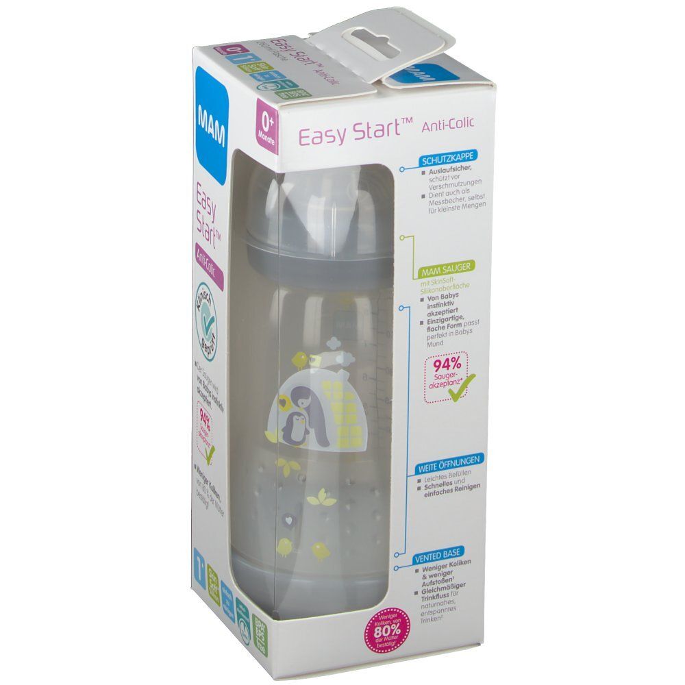 Mam Biberon Anti Colica Unisex 0Mese+