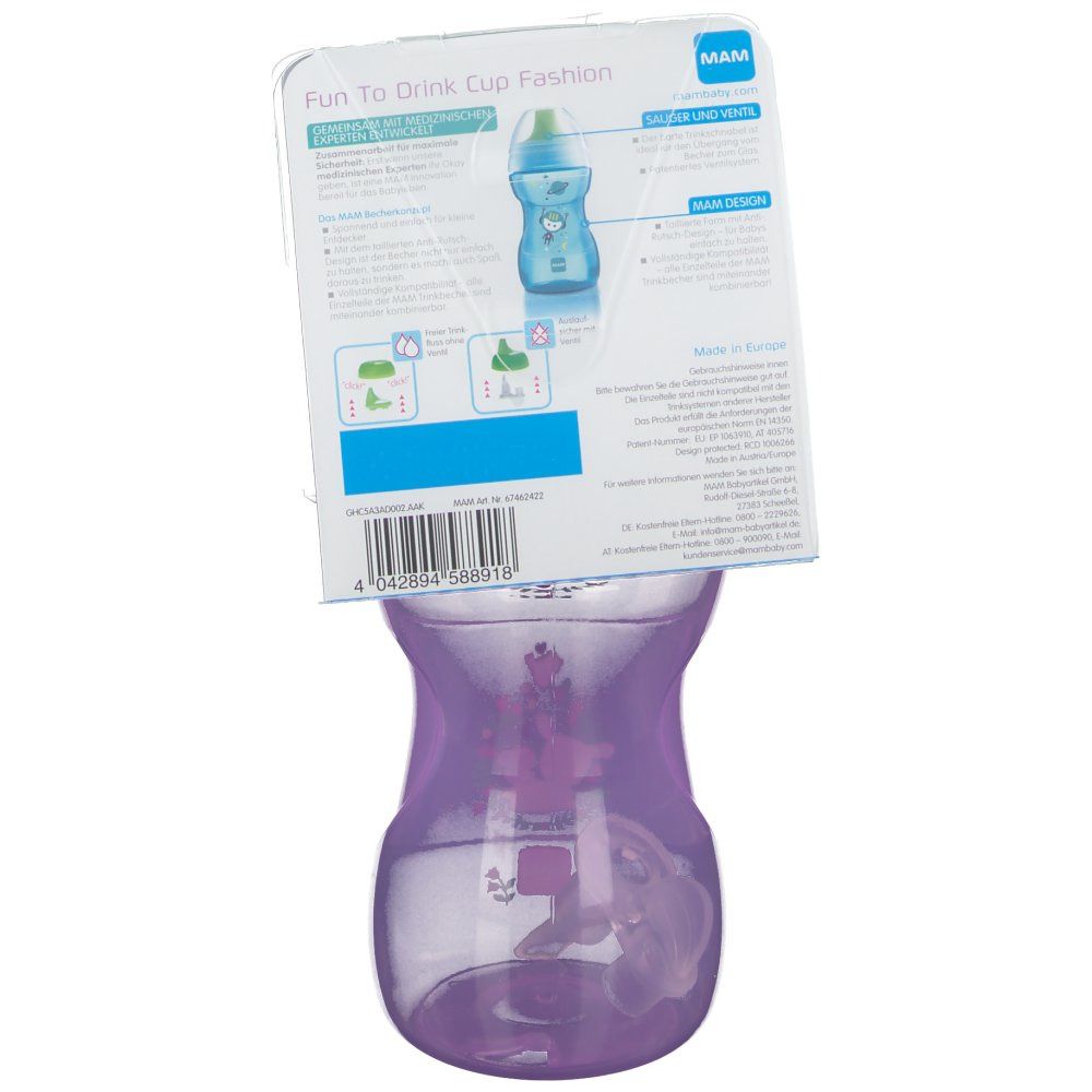 Mam Fun To Drink Cup Ragazza 8Mesi+