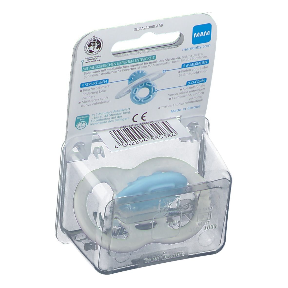 Mam Bite & Relax Fase 1 Ragazzo 2Mesi+