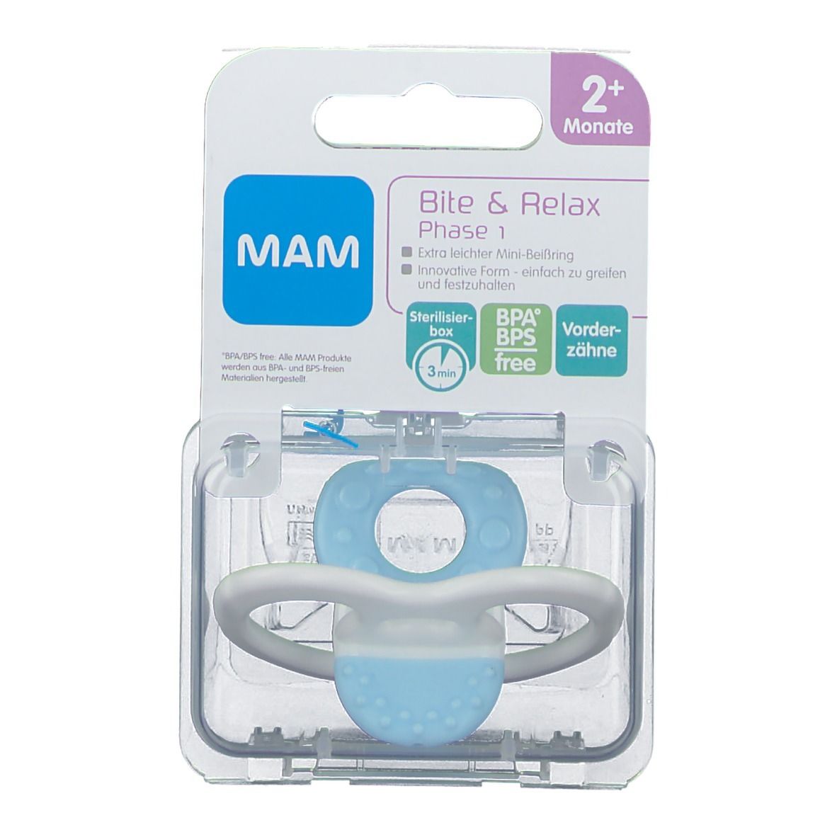 Mam Bite & Relax Fase 1 Ragazzo 2Mesi+