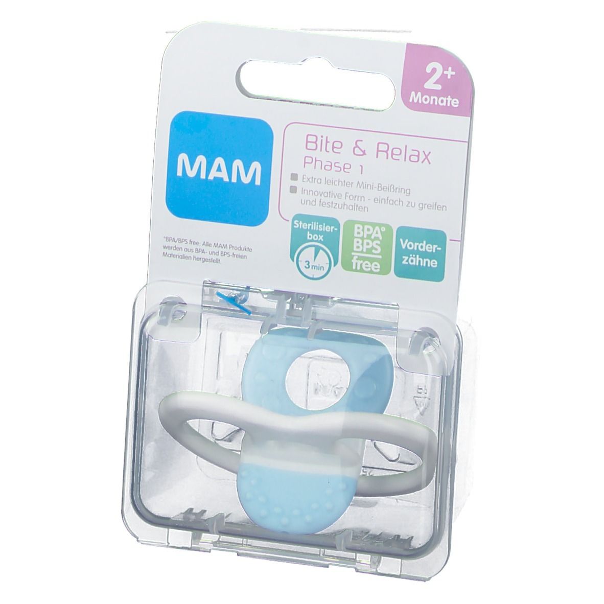 Mam Bite & Relax Fase 1 Ragazzo 2Mesi+